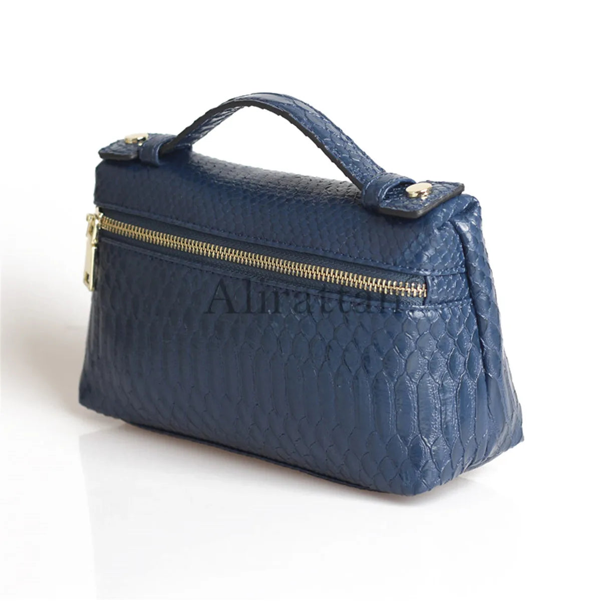 Crocodile Pattern Makeup Bag Large Capacity Women Travel Toiletry Carry Case Classic Organizr