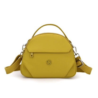 Women's Nylon Crossbody Tote Bag – Waterproof Travel Handbag