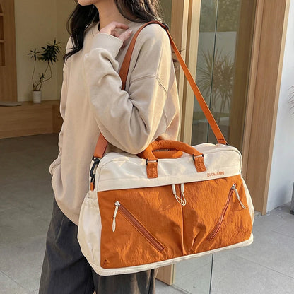 Large Capacity Travel Duffel Bag with Expandable Bottom