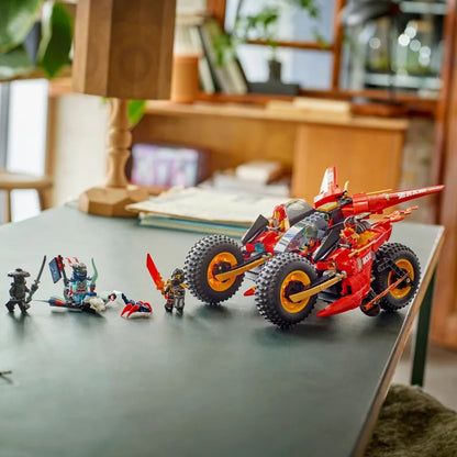 LEGO 71844 Ninjago Ninja Combat Vehicle – 561 Pieces, 3-in-1 Set
