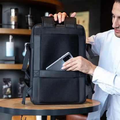 Waterproof Anti-Theft Laptop Backpack 15.6" – Business Travel Bag for Men