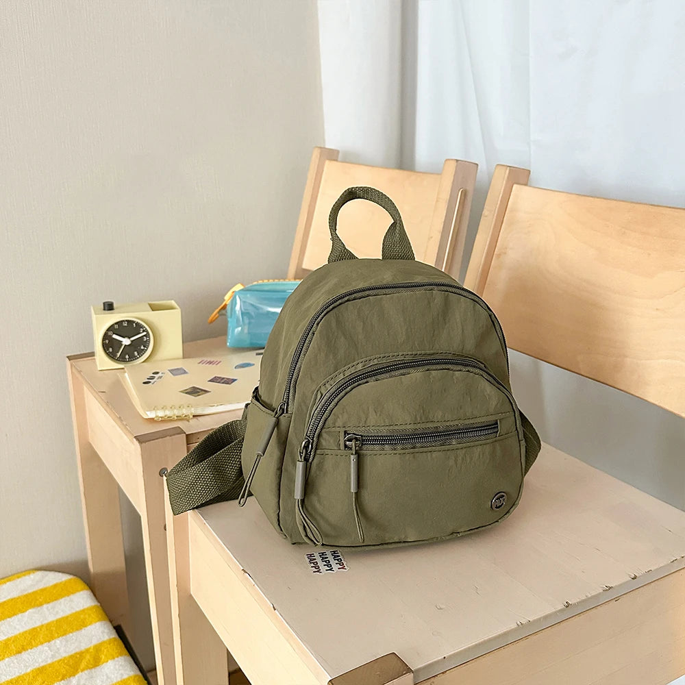 Japanese Mini Backpack for Women – Lightweight Travel Bag