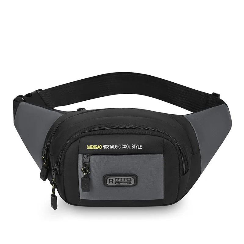 Sports Waist Bag Multi-Pocket Fanny Pack for Fitness & Outdoor