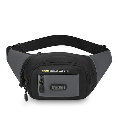Sports Waist Bag Multi-Pocket Fanny Pack for Fitness & Outdoor