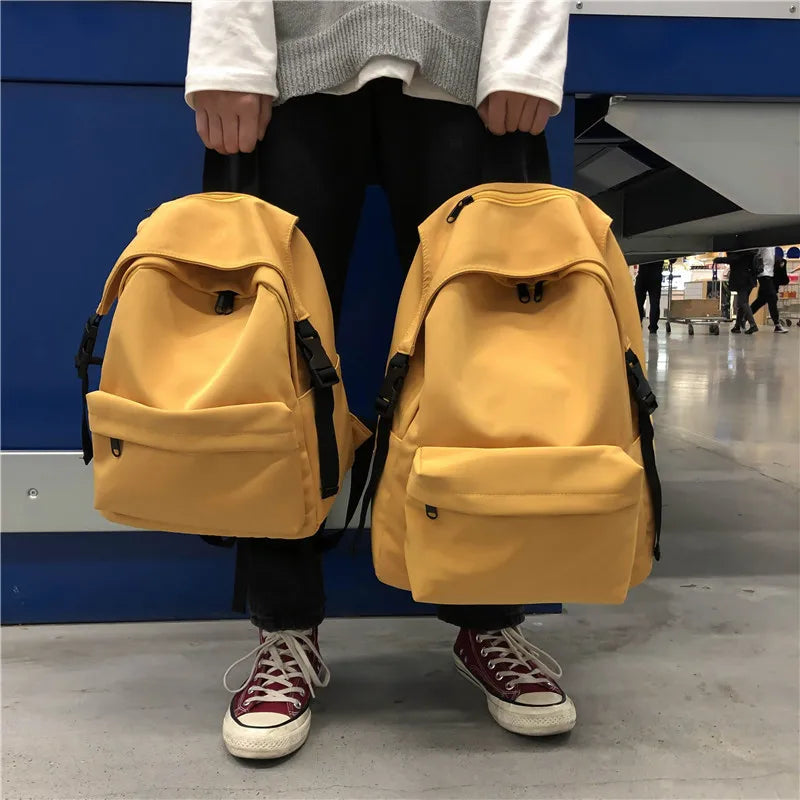 Waterproof Nylon Women's Backpack – Lightweight Travel School Bag