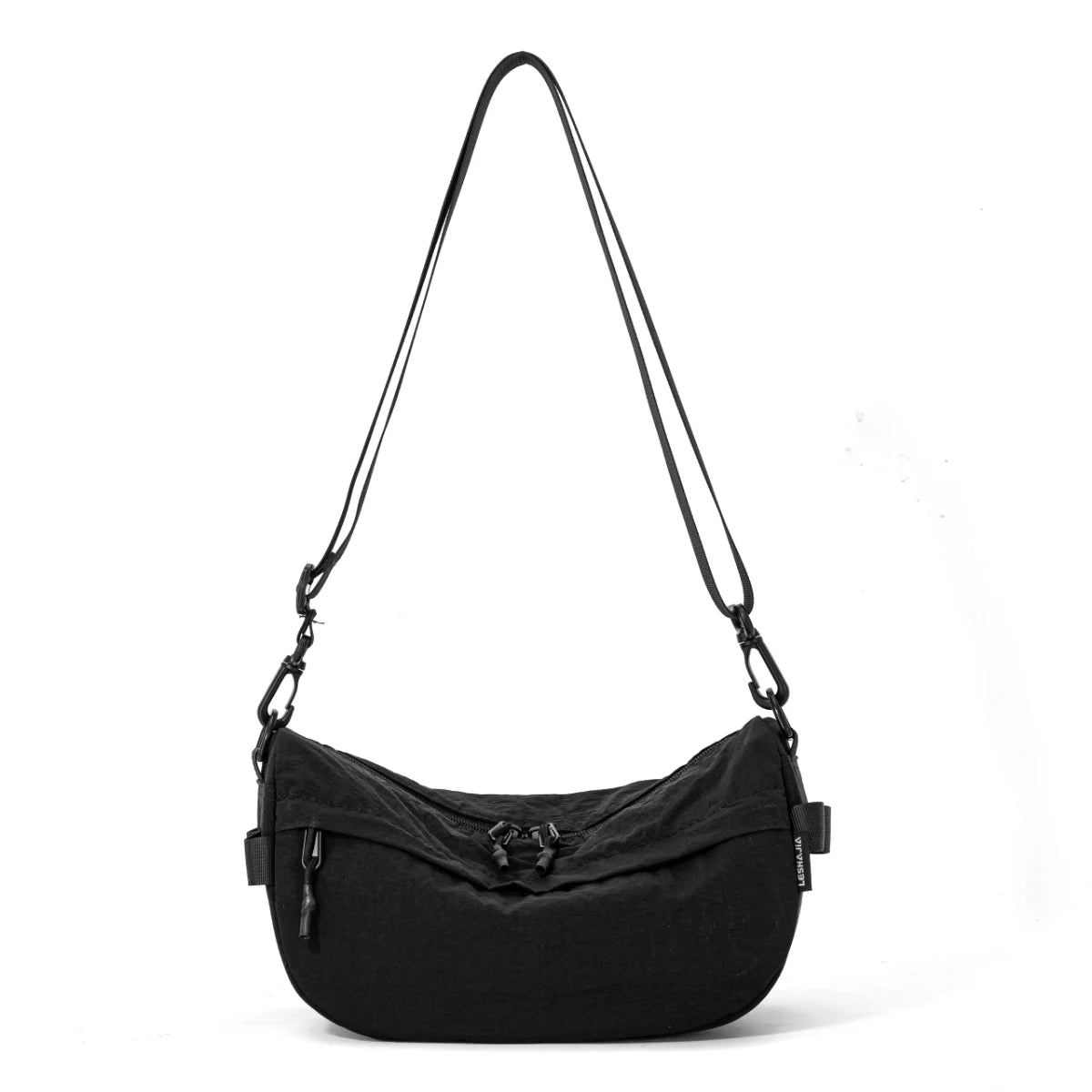 Waterproof Nylon Crossbody Bag – Lightweight Multi-Pocket Unisex Shoulder Bag