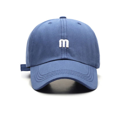 Snapback Cap Cotton Letter Embroidery – Unisex Summer Hat