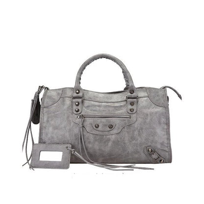 City Motorcycle Shoulder Bag Tote Women Luxury Designer Autumn Winter Handbag Crossbody Large