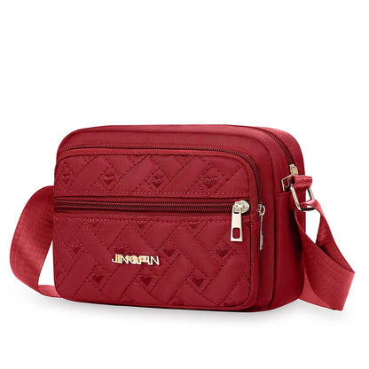 Waterproof Oxford Crossbody Bag for Women – Large Capacity Shoulder Purse