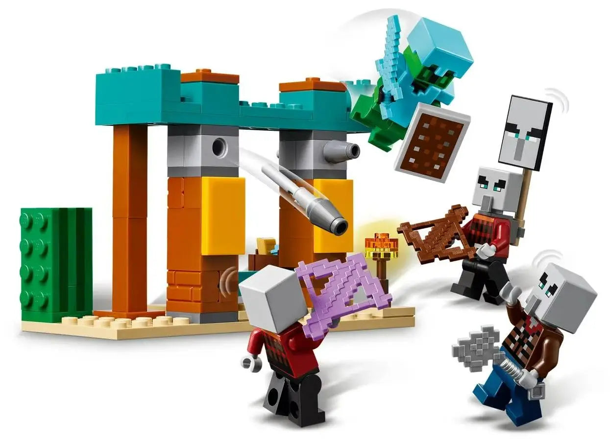 LEGO Minecraft Illager Desert Patrol Building Set 21267