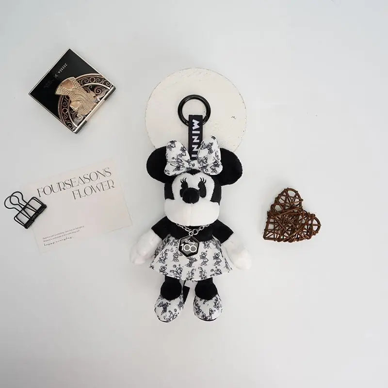 Cute Cartoon Plush Doll Keychain – Mini Bag Charm Pendant