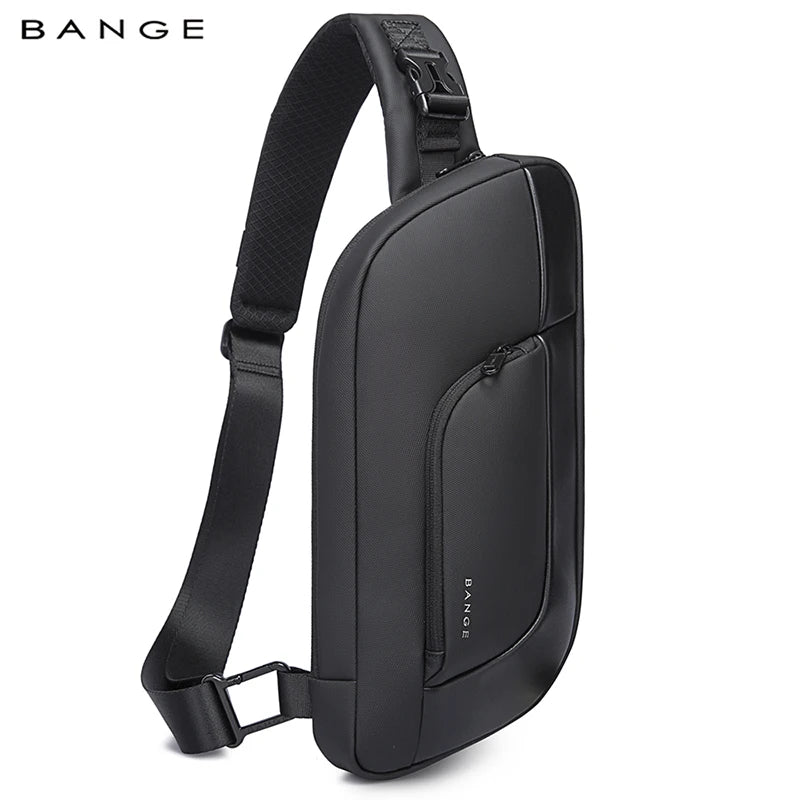 Bange Men's Waterproof Crossbody Sling Bag – Multifunctional Chest Messenger