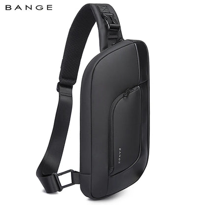 Bange Men's Waterproof Crossbody Sling Bag – Multifunctional Chest Messenger