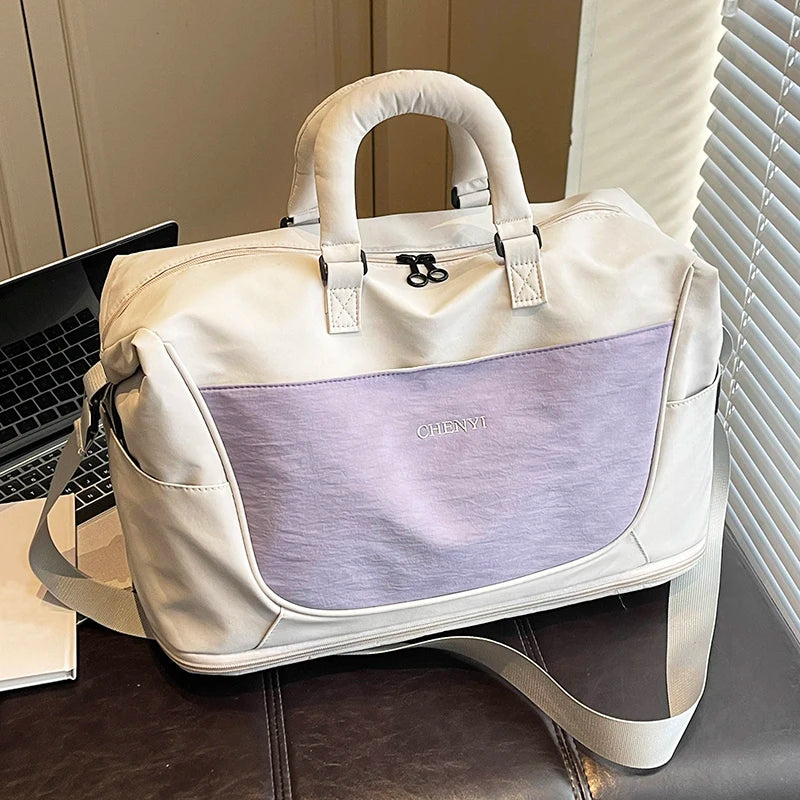 Large Capacity Gym Duffel Bag for Travel, Sports & Yoga