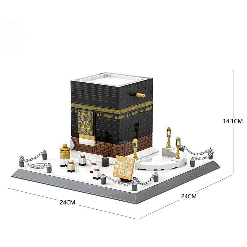 Kaaba Mecca Mosque Building Block Model – 446 Pieces