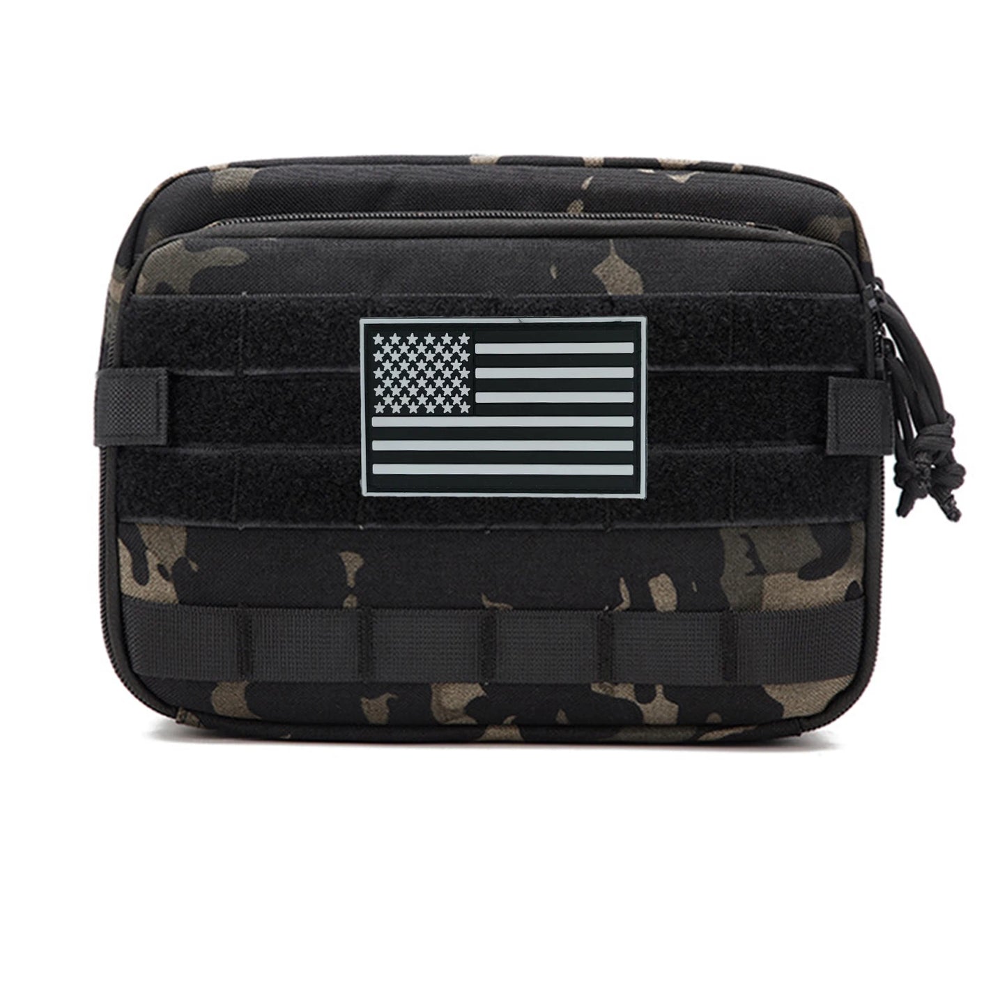 Tactical Admin Pouch MOLLE EDC EMT Utility Pouch Double Layer