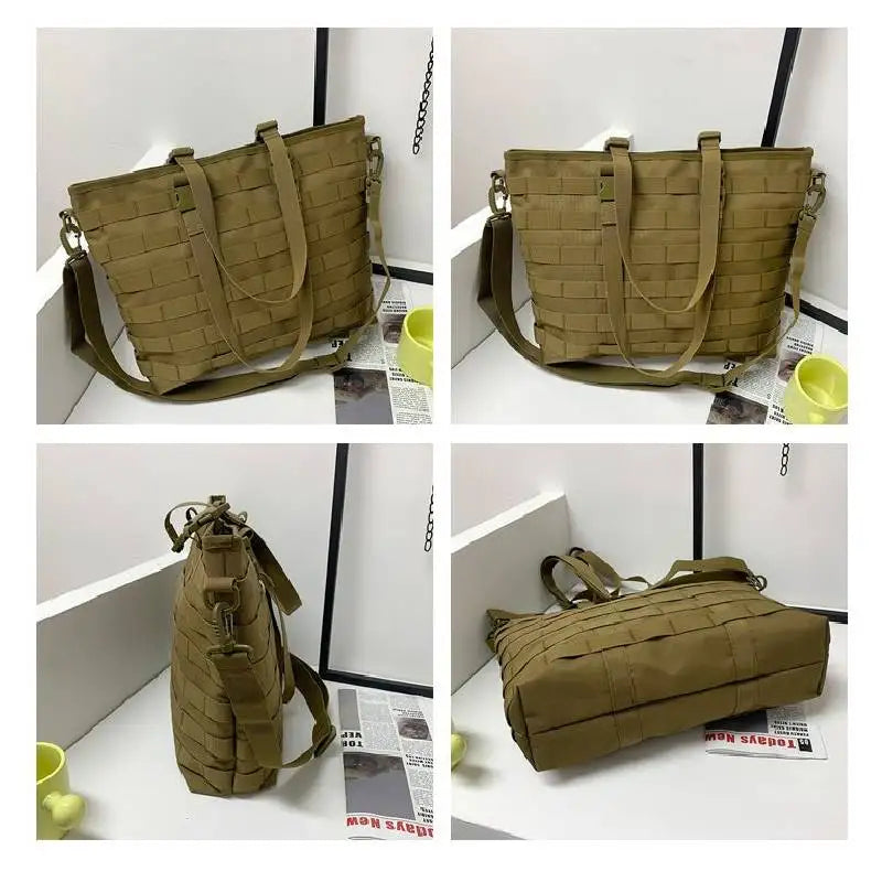 Fitness Gym Bag — Large Sports Shoulder Bag for Hiking & Travel