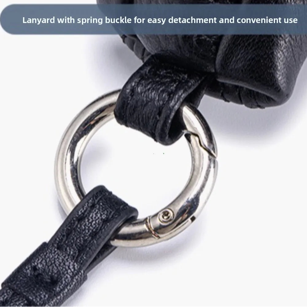 Lanyard Neck Coin Purse – Korean Style Mini Wallet with Wrist Strap