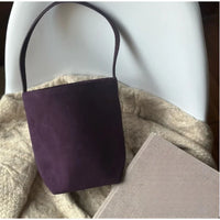 Faux Suede Purple