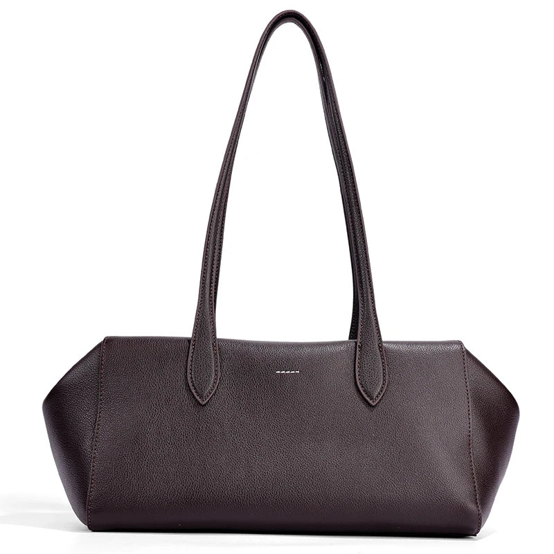 Genuine Leather Underarm Bag – Women's Top Grain Shoulder Bag