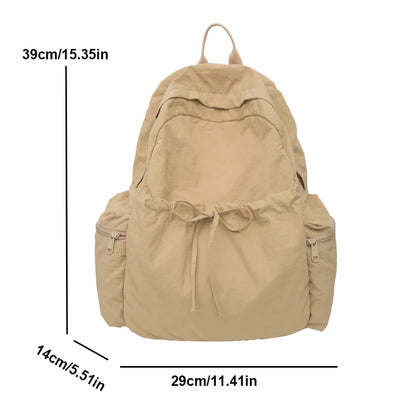 Women's Nylon Backpack – Cute Casual School & Travel Bag