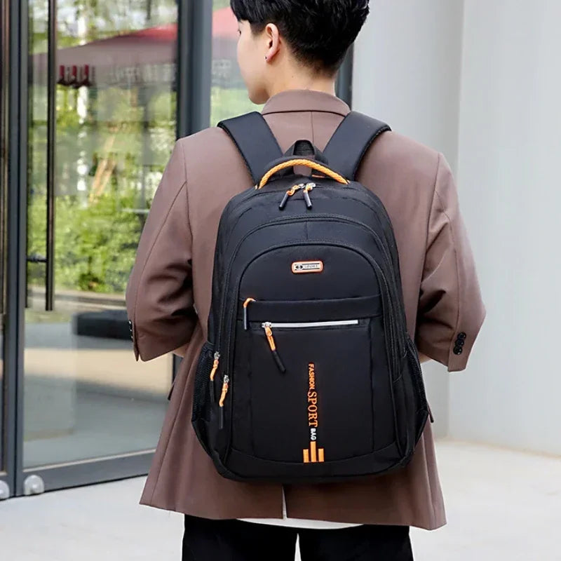 Men's Waterproof Oxford Backpack – Business & Travel Rucksack