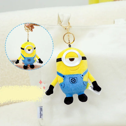 Cute Bear Plush Keychain Stuffed Animal Bag Charm Pendant