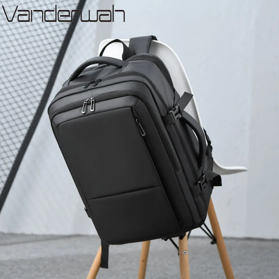 Men's Laptop Backpack – Large Capacity Business Travel Bag