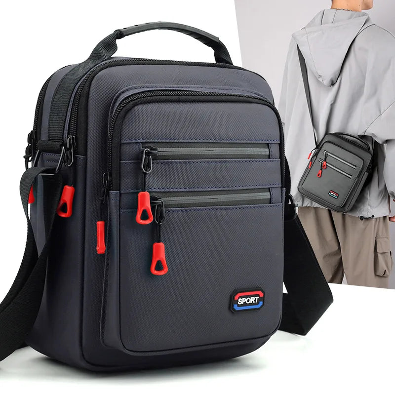 Men's Crossbody Bag – Business Shoulder & Messenger Bag