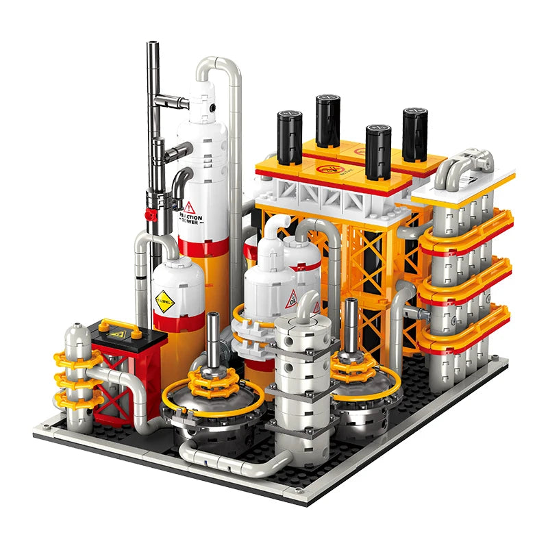 Oil Field Pump Jack MOC Building Blocks Set – City Engineering Bricks