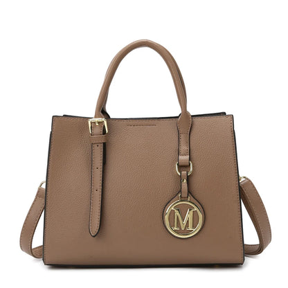 Women's PU Leather Tote Bag Set – Vintage Luxury Designer Handbag