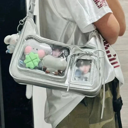 Ita Bag Transparent Window Crossbody Shoulder Bag Y2K Harajuku Style