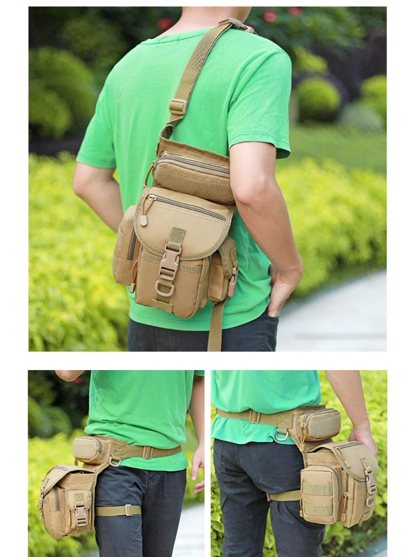 Waterproof Thigh Pack – Tactical Leg Bag for Outdoor & Hiking