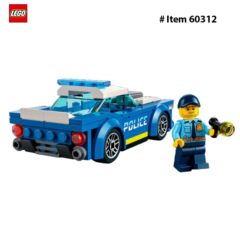 LEGO City 60312 Police Car Building Toy for Kids Ages 5+