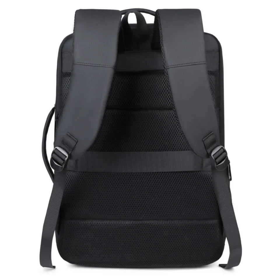 Multi-Pocket Travel Backpack with USB Charging Port – Water-Resistant Business Bag for Men
