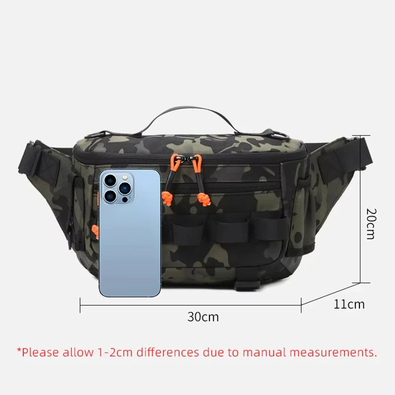 Tactical Fanny Pack – Waist & Chest Sling Bag for Outdoor Use