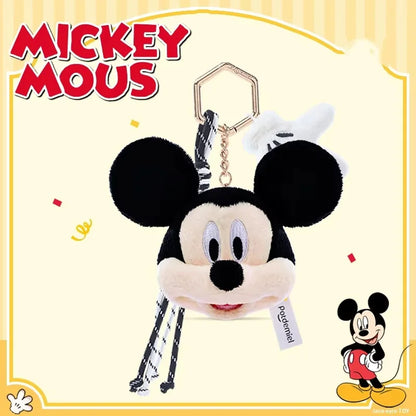 Mickey & Friends Plush Keychain Pendant – Cute Stuffed Doll