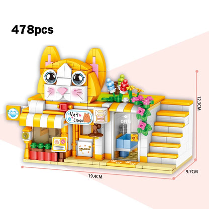 Space Museum Building Blocks Set – 467pcs City Scene Brick Model