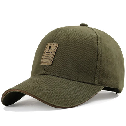 Classic Solid Color Baseball Cap – Unisex Golf & Sports Hat