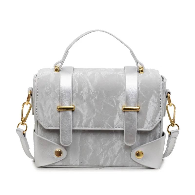 Autumn Winter Retro Messenger Small Bag Women S Trendy Shoulder Sense Portable Square