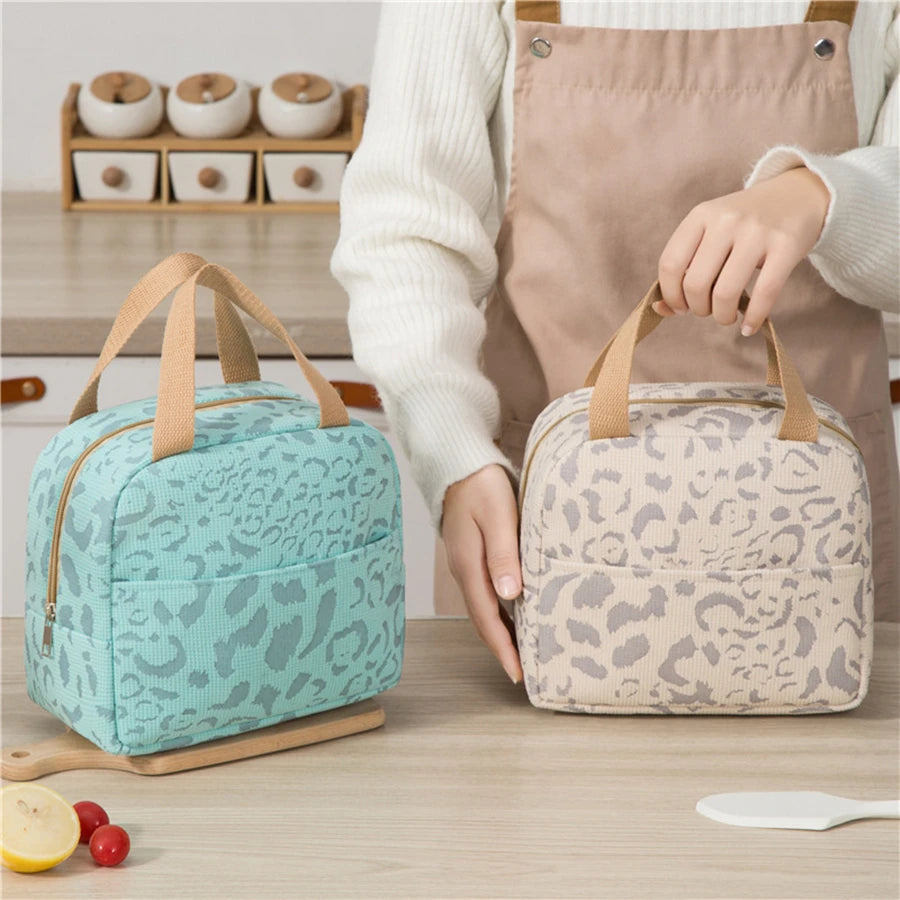 Insulated Lunch Bag – Portable 6L Bento Tote for Kids & Adults