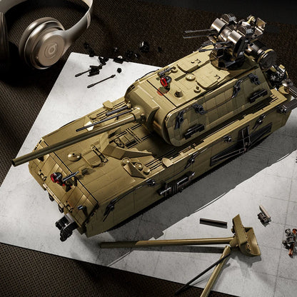 Panzer VIII Maus Heavy Tank MOC Building Blocks Set