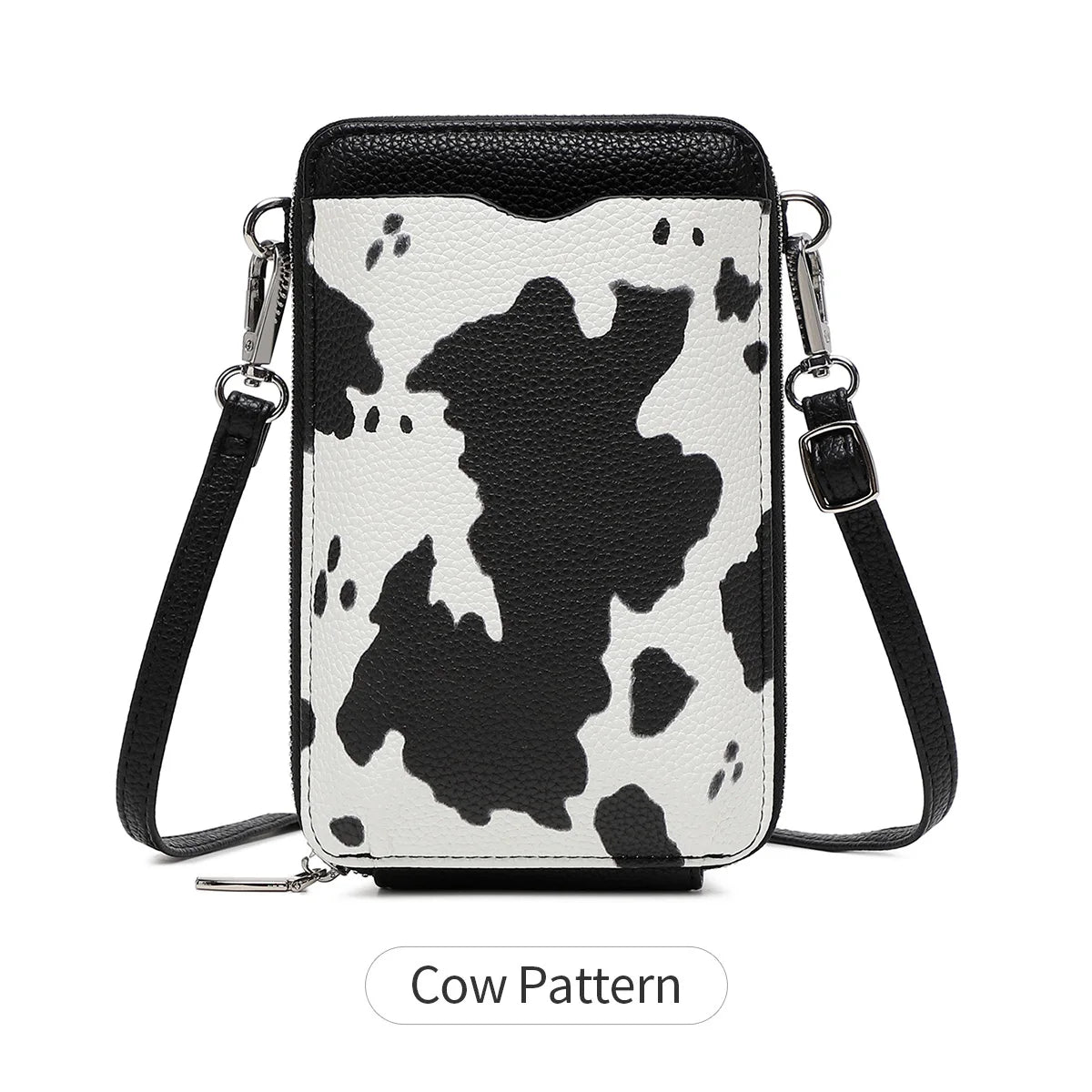 Women's Crossbody Phone Bag & Wallet – PU Leather Shoulder Purse