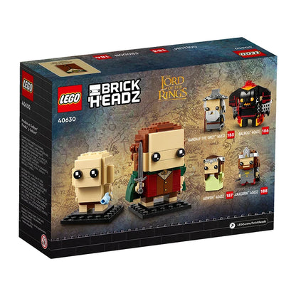 LEGO BrickHeadz 40630 Frodo & Gollum – Lord of the Rings Collectible Set