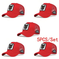 5PCS Red