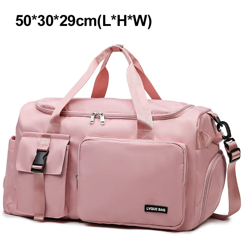 Women's Gym Duffel Bag – Wet Dry Separation Travel & Sports Bag