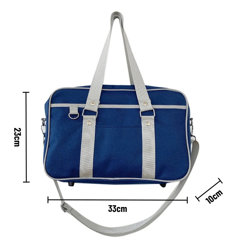 JK Uniform Shoulder Bag – Japanese Anime Schoolbag for Women