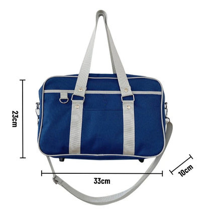 JK Uniform Shoulder Bag – Japanese Anime Schoolbag for Women