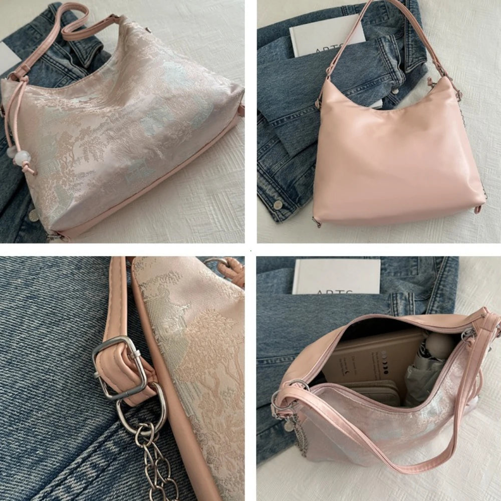 Embroidered Chinese Style Shoulder Bag for Women