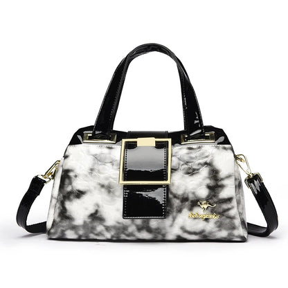 Stone Pattern Luxury Tote Bag for Women